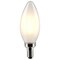 Satco 5.5-Watt B11 LED - Frosted - Candelabra Base - 2700K - 500 Lumens - 120 Volts, 2PK S21830 - alternate 4